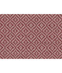 Brunschwig & Fils Embroideryrun Woven Red Fabric