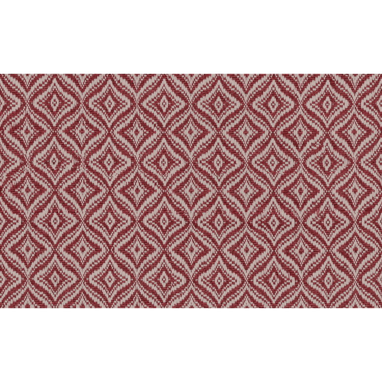 Brunschwig &amp; Fils Embroideryrun Woven Red Fabric