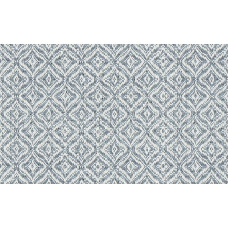 Brunschwig &amp; Fils Embroideryrun Woven Blue Fabric