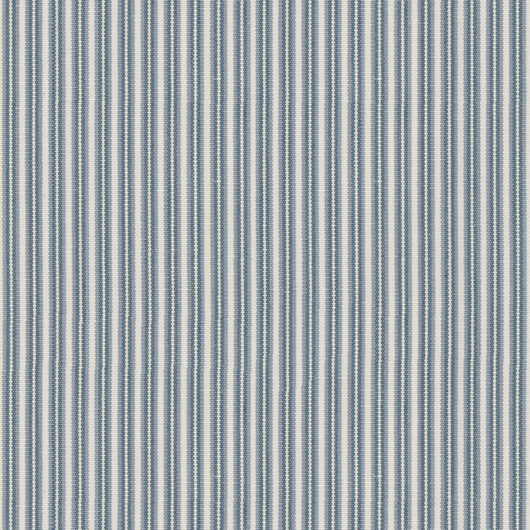 Brunschwig &amp; Fils Chamas Stripe Blue Fabric