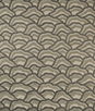 Brunschwig & Fils Les Rizieres Embroidery Silver/Charcoal Fabric