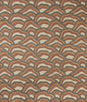 Brunschwig & Fils Les Rizieres Embroidery Rust/Grey Fabric