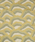 Brunschwig & Fils Les Rizieres Embroidery Citron Fabric
