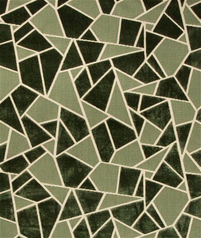 Brunschwig & Fils La Tortue Velvet Green Fabric