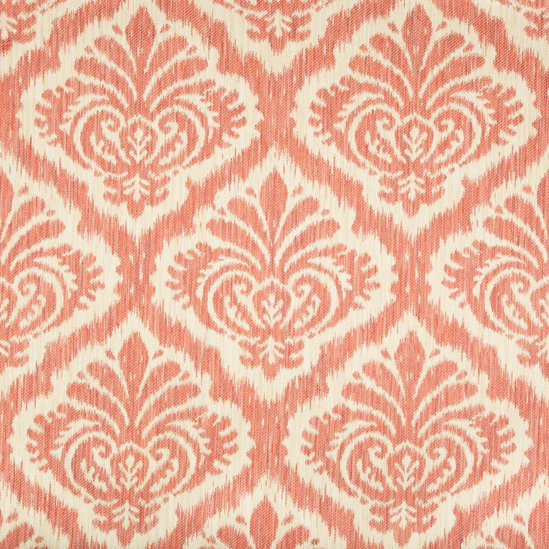 Brunschwig &amp; Fils Durbar Tait Strie II Rose Fabric