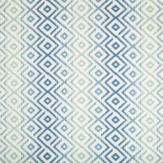 Brunschwig &amp; Fils Paloma Woven Marine Fabric