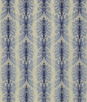 Brunschwig & Fils Poivre Damask Indigo/Sky Fabric