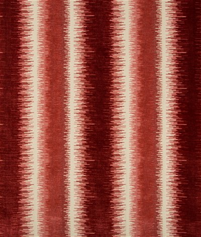 Brunschwig & Fils Bromo Velvet Red Fabric