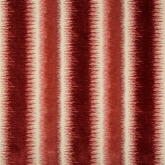 Brunschwig &amp; Fils Bromo Velvet Red Fabric