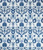 Brunschwig & Fils Solanum Embroidery Porcelain Fabric