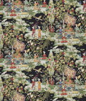 Brunschwig & Fils Lodi Garden Print Onyx Fabric
