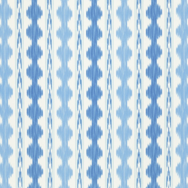 Brunschwig &amp; Fils Avera Print Canton/Sky Fabric