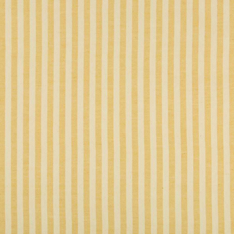 Brunschwig & Fils Rollo Stripe Yellow Fabric | OnlineFabricStore