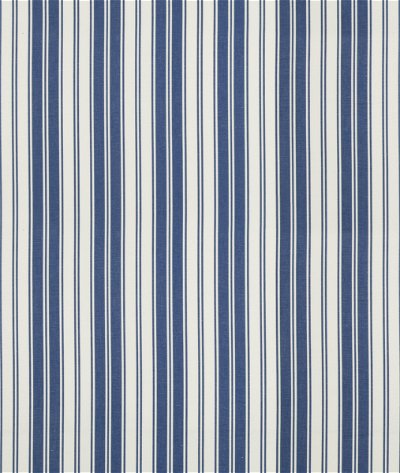Brunschwig & Fils Audemar Stripe Blue Fabric