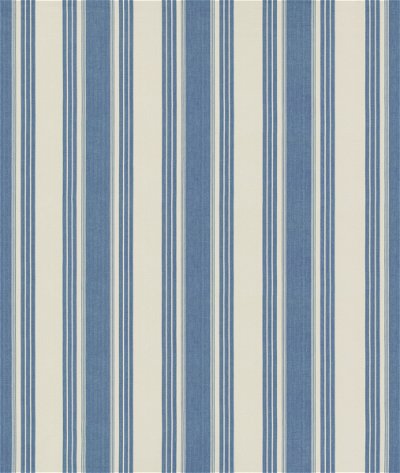 Brunschwig & Fils Colmar Stripe French Blue Fabric