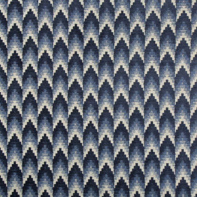 Brunschwig &amp; Fils Ventron Woven Blue Fabric