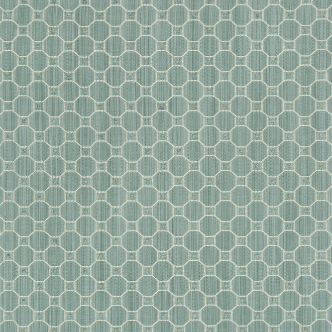 Brunschwig &amp; Fils Tanneurs Woven Aqua Fabric