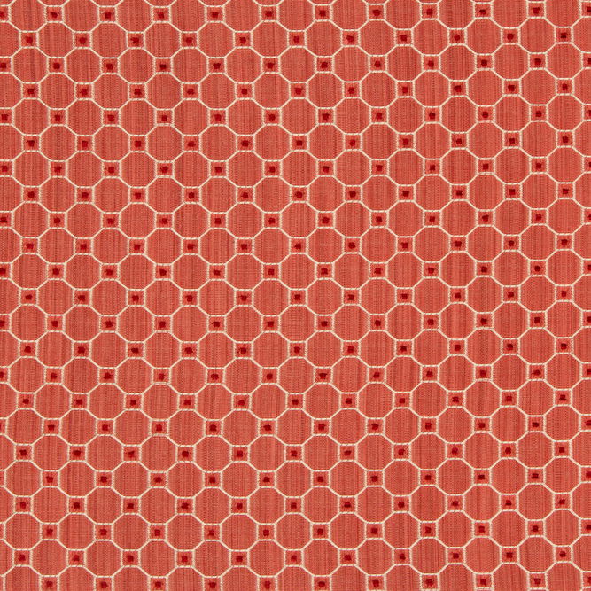 Brunschwig &amp; Fils Tanneurs Woven Red Fabric