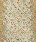 Brunschwig & Fils Menars Border II Meadow Fabric