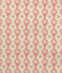 Brunschwig & Fils Nadari Print Red/Beige Fabric