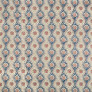 Brunschwig & Fils Nadari Print Blue/Red Fabric