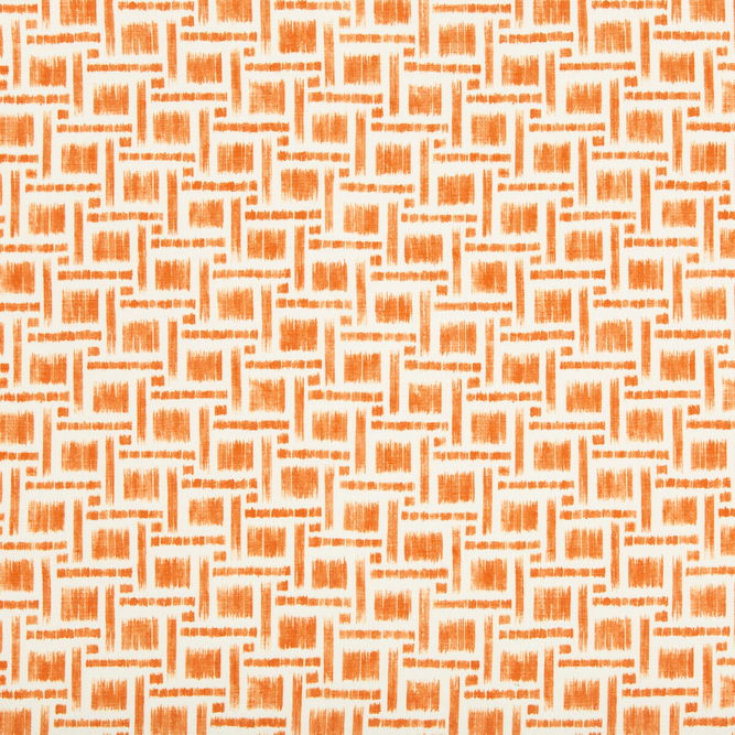 Brunschwig &amp; Fils Mira Print Orange Fabric