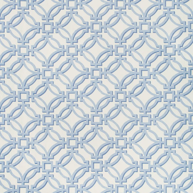 Brunschwig &amp; Fils Salvy Print Delft Fabric