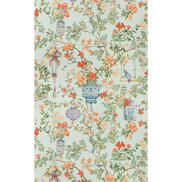Brunschwig & Fils Jardin Fleuri Print Opal Fabric