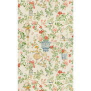 Brunschwig & Fils Jardin Fleuri Print Ivory Fabric