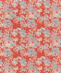 Brunschwig & Fils Tongli Print Red Fabric