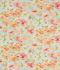 Brunschwig & Fils Ming Dragon Print Aqua Fabric