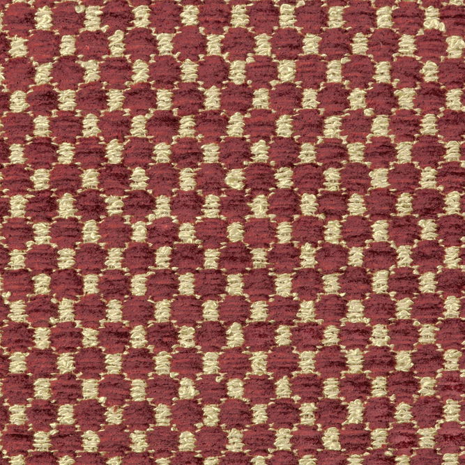 Brunschwig &amp; Fils Ecrins Texture Ruby Fabric