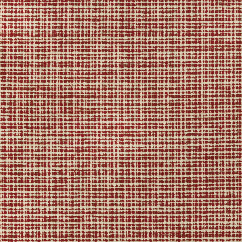 Brunschwig &amp; Fils Freney Texture Red Fabric