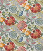 Brunschwig & Fils Karabali Print Aqua Fabric