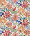 Brunschwig & Fils Karabali Print Jewel Fabric