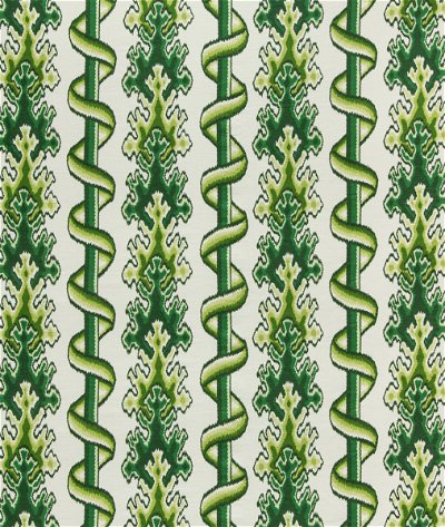 Brunschwig & Fils Montguyon Print Leaf/Aloe Fabric