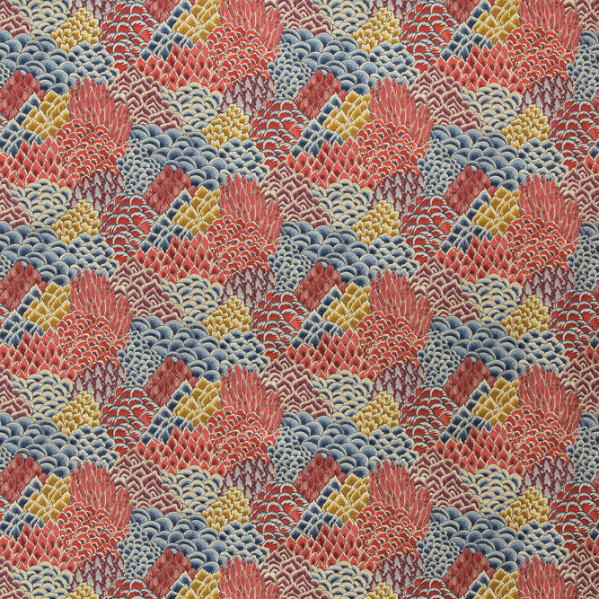 Brunschwig &amp; Fils Katibi Print Multi Fabric