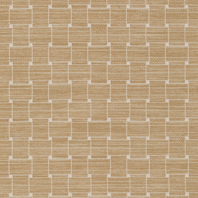 Brunschwig &amp; Fils Beaumois Woven Beige Fabric