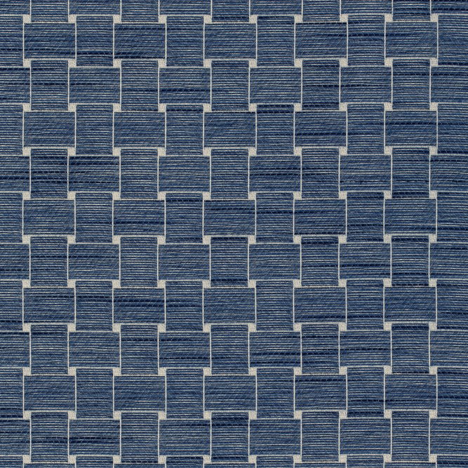 Brunschwig &amp; Fils Beaumois Woven Navy Fabric