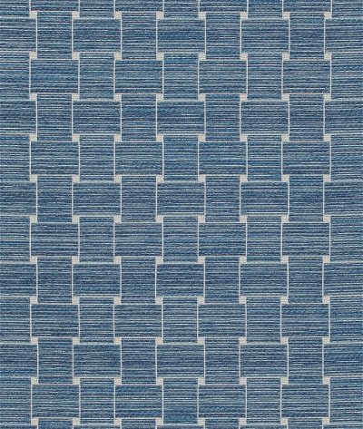 Brunschwig & Fils Beaumois Woven Blue Fabric