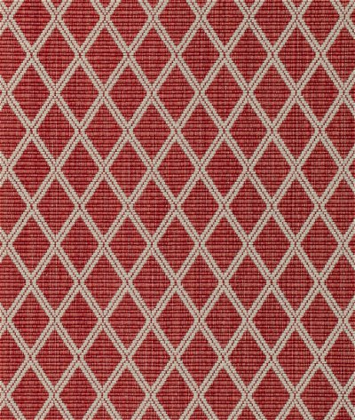 Brunschwig & Fils Cancale Woven Red Fabric