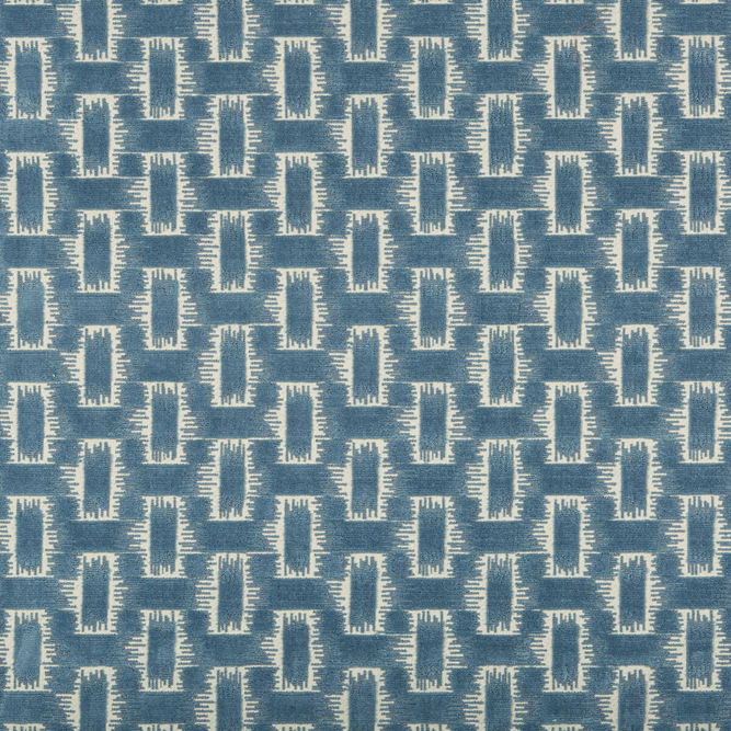 Brunschwig &amp; Fils Chambord Velvet Sky Blue Fabric