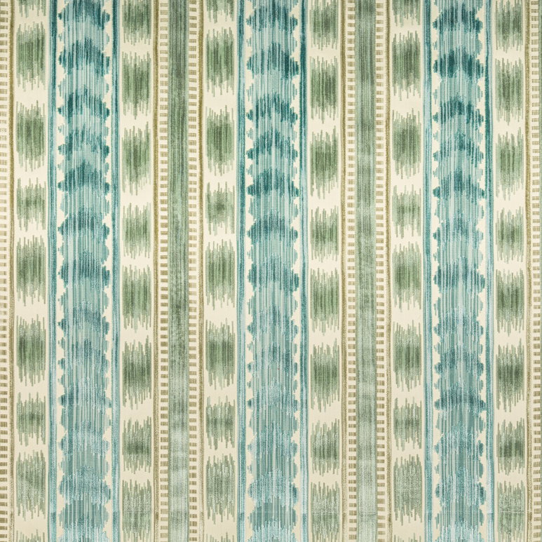Brunschwig &amp; Fils Bayeaux Velvet Aqua Fabric