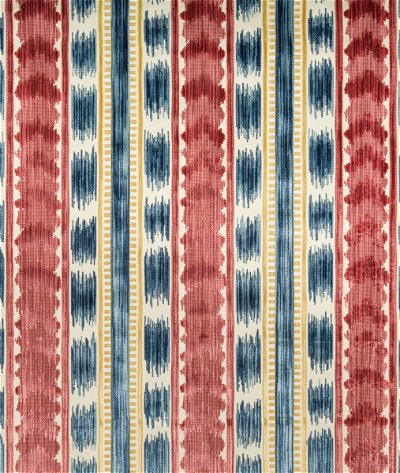 Brunschwig & Fils Bayeaux Velvet Red Fabric