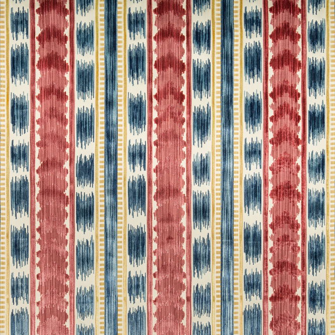 Brunschwig &amp; Fils Bayeaux Velvet Red Fabric