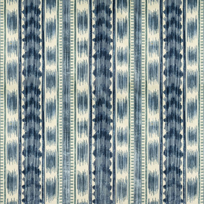 Brunschwig &amp; Fils Bayeaux Velvet Blue Fabric