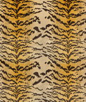 Brunschwig & Fils Le Tigre Velvet Cognac Fabric