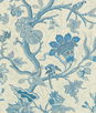 Brunschwig & Fils Louverne Print Blue Fabric