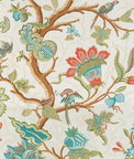 Brunschwig & Fils Louverne Print Multi Fabric