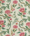 Brunschwig & Fils Veronique Print Jewel Fabric